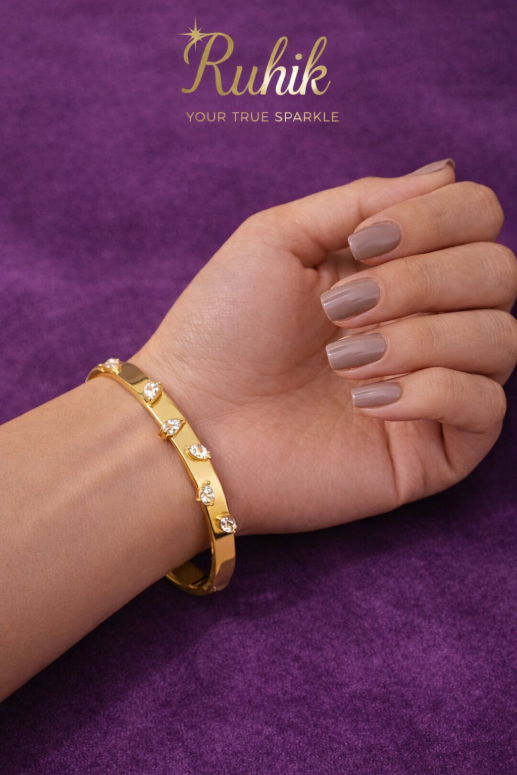 The Prism Luxe Charm Kada